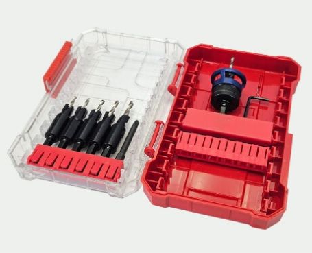 Набор зенкеров 6шт. с регулир. ограничителем D=9.5 d1=2.4; 2.8; 3; 3.2; 3.5 ;4мм PROCUT CS101.000885