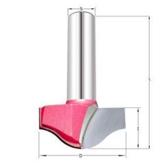 Фреза псеводфилёнка "Волна-1" R=9.5 Z=2 D=28.6x14.3x54.3 S=12 PROCUT A0506258P