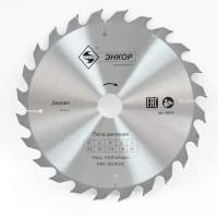Диск пильный по дереву ф250х32 z24 Энкор 48570