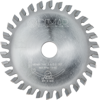 Пила Dimar 90200551 для алюминиевых стержней D100x15,87x3,9 Z30 ручные машины УШМ