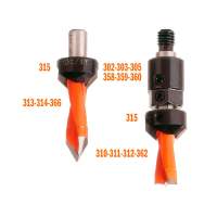 Зенкер для сверла TCT Z2 D=22 d=11-12 LH CMT 315.220.12