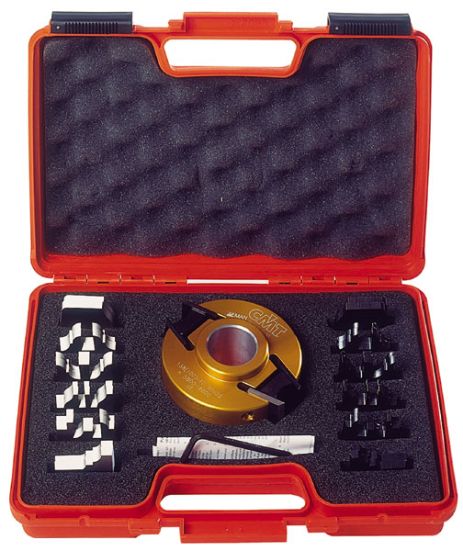 СМТ Комплект фрезы насадной F=50 D=120 (алюм.) 7 ножей SP +7 огранич. (кейс) 693.013.03 (L1- мм, L2-40 мм, D1-120 мм, D2- мм)