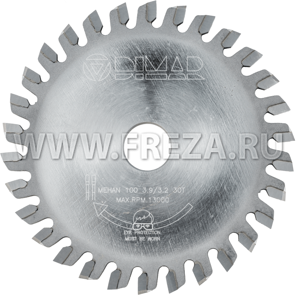 Пила Dimar 9020061A для алюминиевых стержней D115x22,2x3,9 Z24 ручные машины УШМ