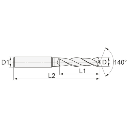Сверло твердосплавное D-17,0 мм, TiSiN, DIN6535 3D.1700.D18.0 RODMIX 10403170018