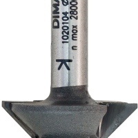 Фреза Dimar 1020103 фаска угловая 45° D22,2x6,3 L47 подшипник, хвостовик 6