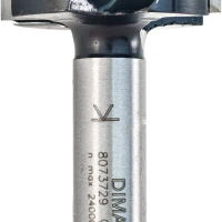 Фреза Dimar 8073729 выравнивание 2+2 сменные ножи D38,1x12 L57,5 Z2+2 хвостовик 12