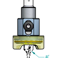 Ограничитель адаптер универсальный WPW TACP806 БЕЗ ЦАРАПИН для зенковок с хвостовиком 8 мм оправка хвостовик 9,5