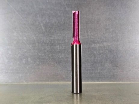 Фреза прямая пазовая с врезным зубом Z=2+1 D=8x30x90 S=12 PROCUT 105218P (L1-90 мм, L2-30 мм, D1-8 мм, D2-12 мм)