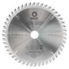 Пила дисковая для ламината, МДФ 300x30x3.2/2.2 Z=96 PROCUT 755.3003096