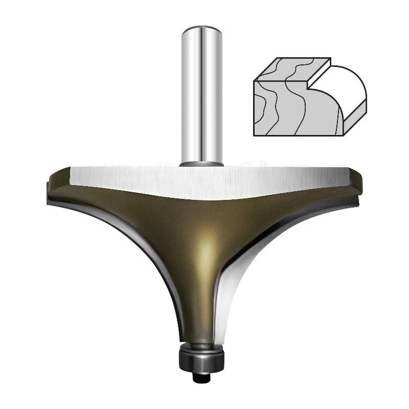 Фреза внутр.радиус  (нижн. подш.) Z=2 R=1.6  D=15.9x8x49 S=8 PROCUT 211.211508
