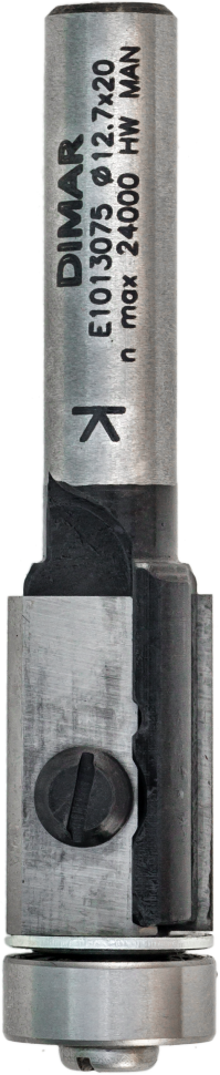 Фреза Dimar E1013075 DTECH обгонная D12,7x20 L63,5 Z сменный нож хвостовик 8