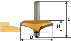 Фреза фигирейная горизонтальная ф63,5х19мм хв 12мм Энкор 10587