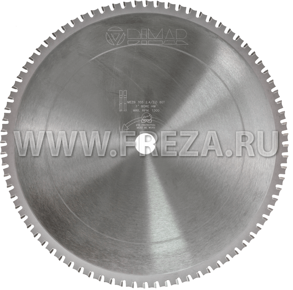 Пила Dimar 90210055 по стали D305x25,4x2,2 Z80 сухой рез