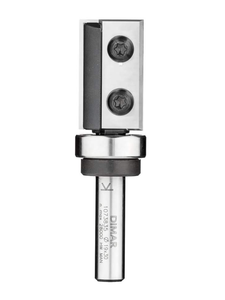Фреза Dimar 1073835 копировальная D19x30 L71 Z2 сменные ножи хвостовик 8_S,1 073 835