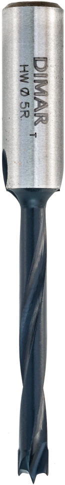 Сверло Dimar 2012027 глухое правое D5x44 L77 хвостовик 10x30 присадка
