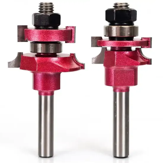 Комплект 2 фрезы (Мебельная обвязка) R=4,76 D=35/25,5x21/12,7 S=8 PROCUT 409881P