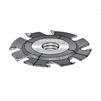 Фреза насадная Dimar 7971501 паз регулируемый 5,0-9,5x32мм D150 Z4+4 посадка 30 (L1- мм, L2-5 мм, D1-150 мм, D2-30 мм)