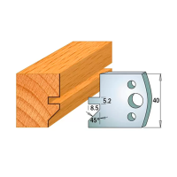 Нож профильный 40mm для насадной фрезы 17 Rotis 40069084