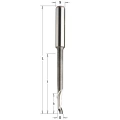 СМТ Фреза спиральная по алюминию HSS+Co Z1 S=8 D=4x16/45x90 RH