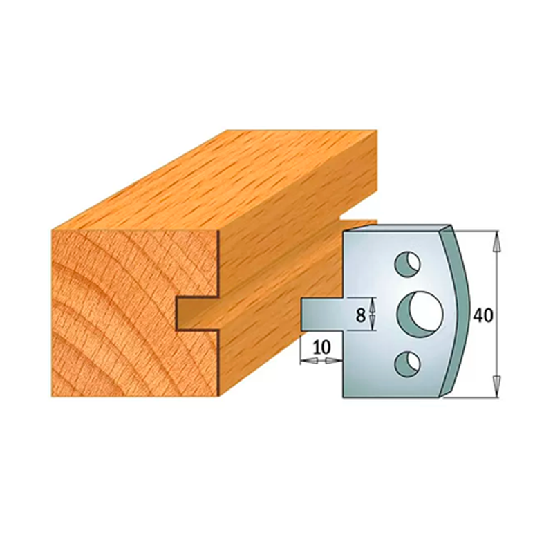 Нож профильный 40mm для насадной фрезы 18 Rotis 40069094