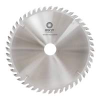 Пильный диск 220x30x2,8/1,8 Z=48 ATB 15° продольный/поперечный рез по древесине PROCUT 797.2203048