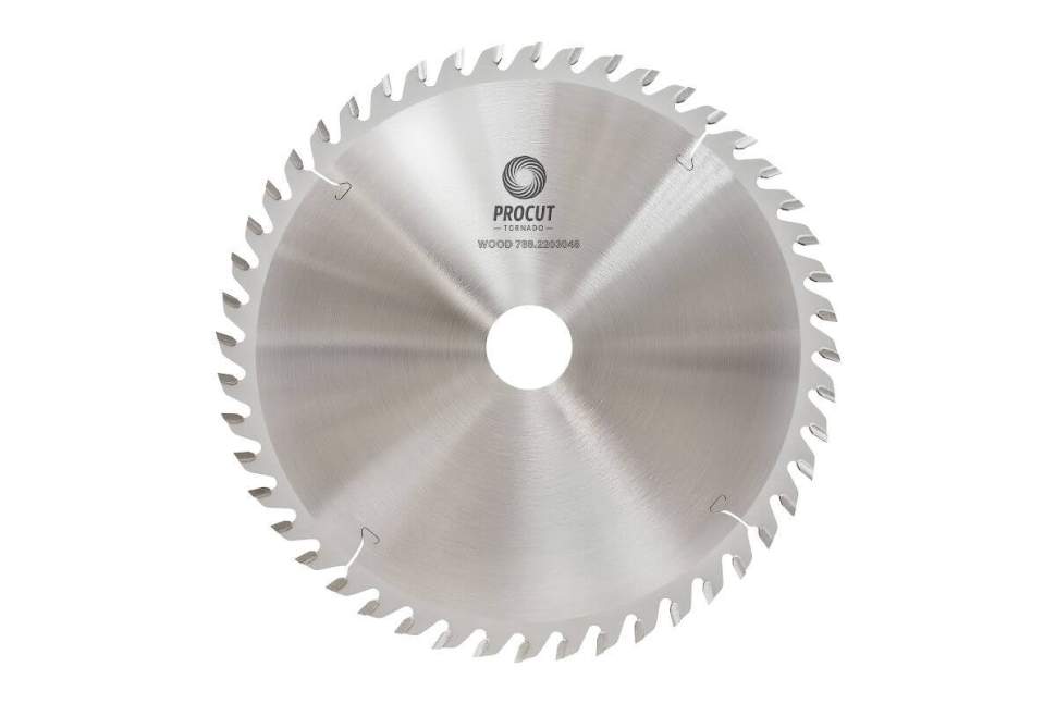 Пильный диск 220x30x2,8/1,8 Z=48 ATB 15° продольный/поперечный рез по древесине PROCUT 797.2203048