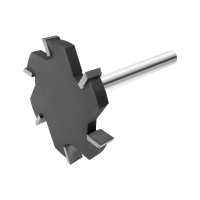 Фреза для выравнивания дна и слэбов Z6 D=52x6.7x80 S=8 DJTOL VDB8.52.67