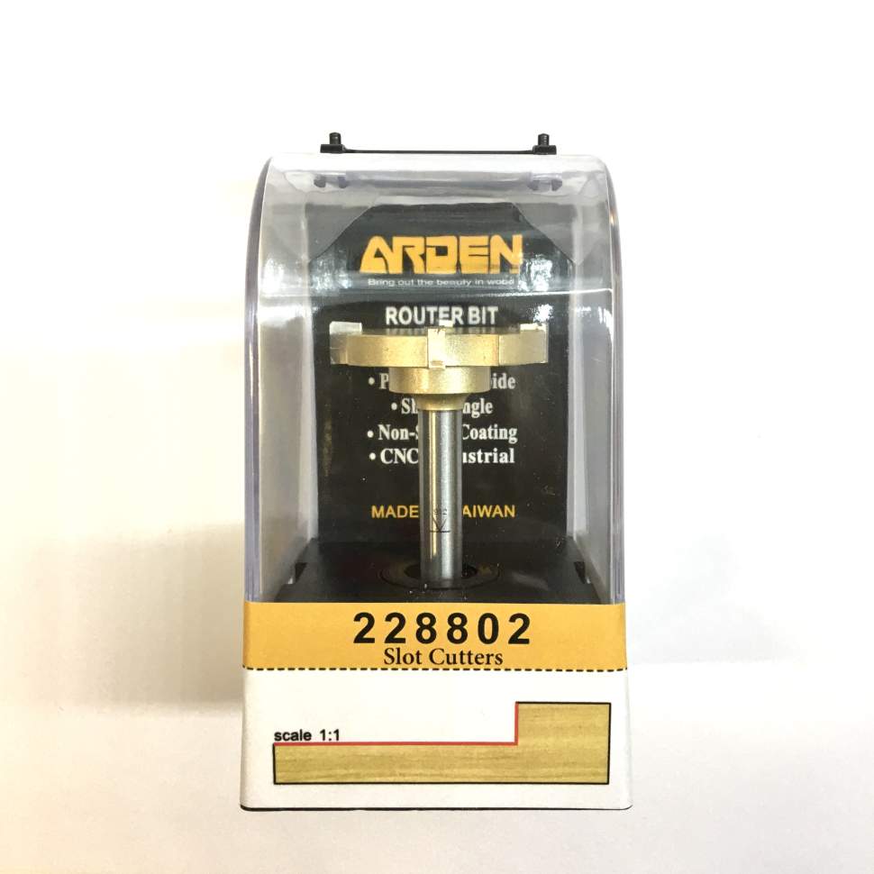 Фреза для выравнивания поверхности Z4 D=38x6.5x72 S=8 ARDEN 228802