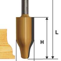 Фреза фигирейная вертикальная ф25,4х41,3мм хв 12мм Энкор 46550