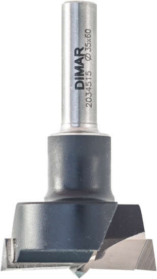 Сверло Dimar 2034515 чашечное для фрезера D35x30 L60 хвостовик 8 круглый
