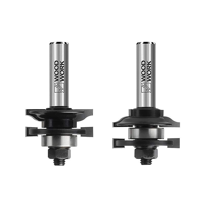 Комплект фрез для мебельной обвязки D=41.3 I=23 L=74 S=12 991.2301.12 Woodwork (L1-74 мм, L2-23 мм, D1-41.3 мм, D2-12 мм)