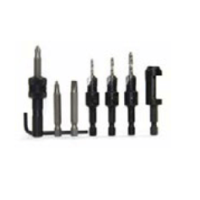 Комплект WPW QCS1104 зенковок оправок конических AS02504S, AS03004S, AS04004S и патрон быстросменный QCH6306 шестигранный хвостовик