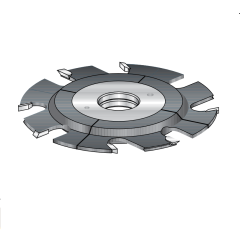 Фреза насадная Dimar 7976301 паз регулируемый 7,2-14x50мм D250 Z8+8 посадка 30