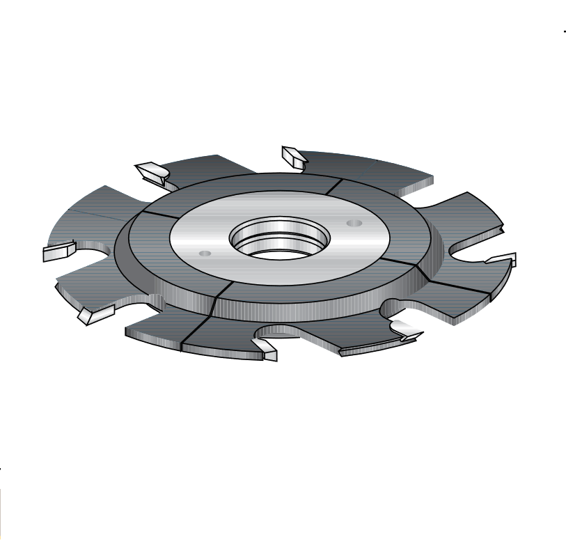 Фреза насадная Dimar 7976301 паз регулируемый 7,2-14x50мм D250 Z8+8 посадка 30