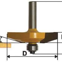 Фреза фигирейная горизонтальная Ф89Х19 мм, хвостовик 12 мм Энкор 46571