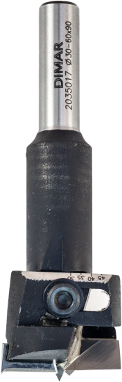 Сверло Dimar 2035017 чашечное регулируемое D30-60x35 L90 хвостовик 10 круглый (L1-90 мм, L2- мм, D1-30 мм, D2-10 мм)