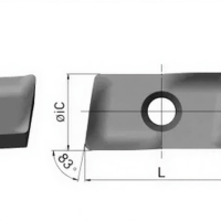 Сменная фрезерная пластина APKT11T304-PM-YBG202 00064035