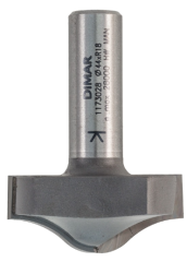 Фреза Dimar 1173049 радиусная V острая R25,4 врезная D41,3x18,3 L56,3 хвостовик 12