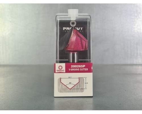 Фреза пазовая c углом 90гр. S=12 D=31,7x25,5x57 PROCUT 200265P