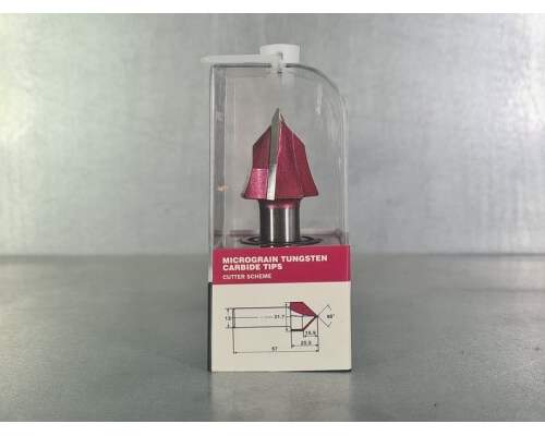 Фреза пазовая c углом 90гр. S=12 D=31,7x25,5x57 PROCUT 200265P