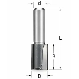 Фреза WPW P251005 пазовая D10 B32 Z2 хвостовик 8