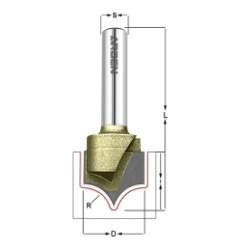 Фреза скругление R=4.76 D=9.53x9.53x45 S=8 ARDEN 225831
