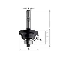 Фреза концевая CMT-contractor фасочная (Римская) (нижн. подш.) S=8 D=28,7 R=4 K940-286