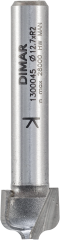 Фреза Dimar 1300045 римский профиль врезная R2 D12,7x9,5 L51 хвостовик 8