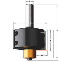 СМТ Фреза четвертная (нижн. подш.), смен.ножи HM Z2 S=12,7 D=50,8x28 660.991.11