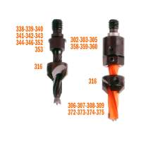 Зенкер для сверла TCT Z2 D=20 d=12 LH CMT 316.120.12