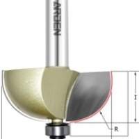 Фреза внешн.радиус &quot;Галтель&quot; (нижн. подш.) Z=2 R=4.75 D=22.2x12.7x56 S=8 ARDEN 305815