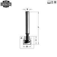 Фреза концевая CMT-contractor (Т-образный паз) S=8 D=4,8/9,5x11x48 K950-095