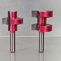 Набор фрез (2шт) для сращивания &quot;Шип-паз конусный&quot; D=32x32 S=8 PROCUT 607852P