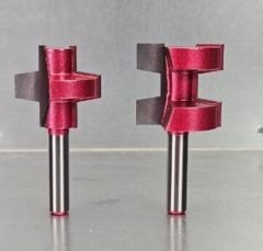 Набор фрез (2шт) для сращивания "Шип-паз конусный" D=32x32 S=8 PROCUT 607852P